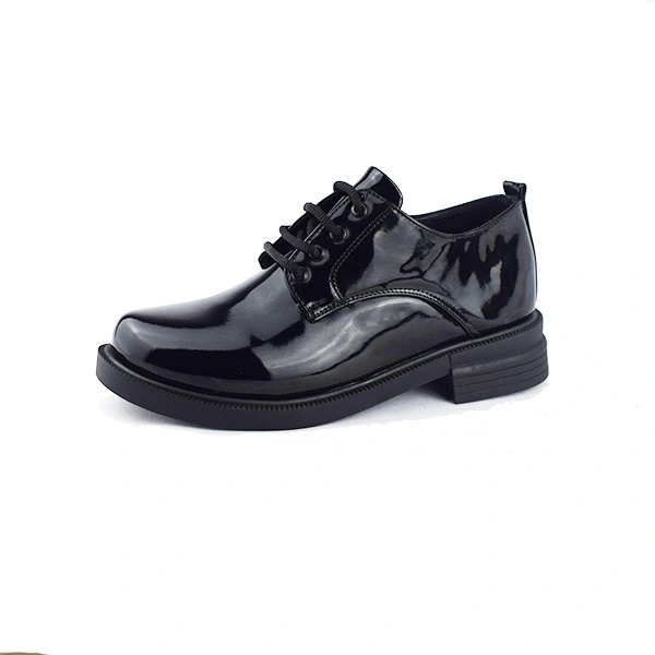 Chaussure pour femme 014 Noir verni ..........   sandale médicale femme confortable Maroc